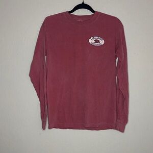 Lake Tahoe Maroon Long Sleeve Shirt size small